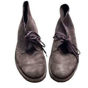 Clark Brown Suede Dress  Boots